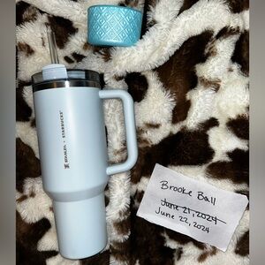Spring Blue Starbucks x Stanley 40 oz Tumbler